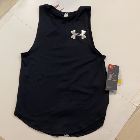♦️NWT Under Armour Heatgear tank girl YSM - Picture 3 of 6